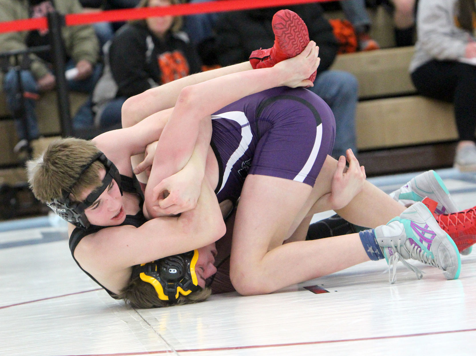 Division 1 wrestling regional at Chippewa Falls 2-9-19